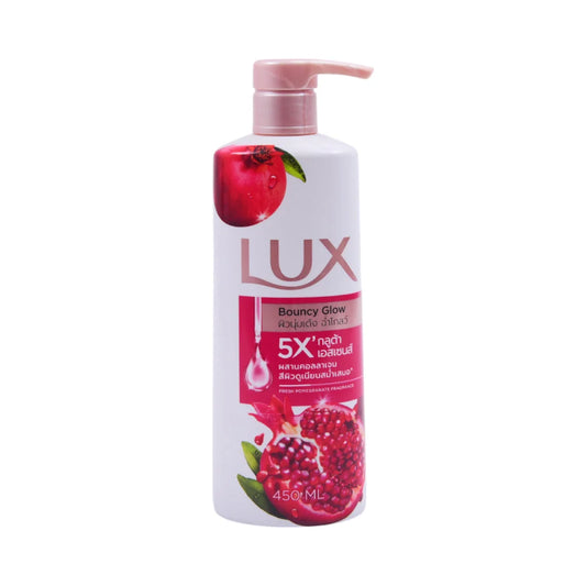 Lux - Bouncy Glow Fresh Pomegranate Body Wash - 450ml