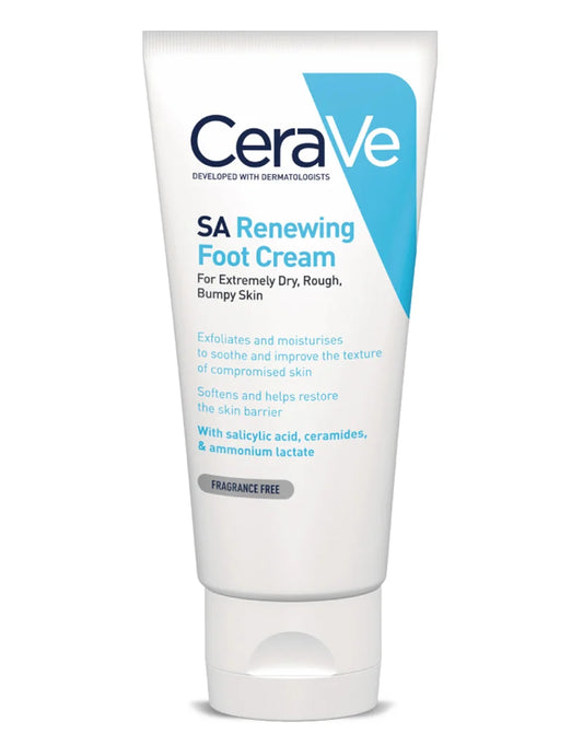 CeraVe SA Renewing Foot Cream 3Oz/88Ml
