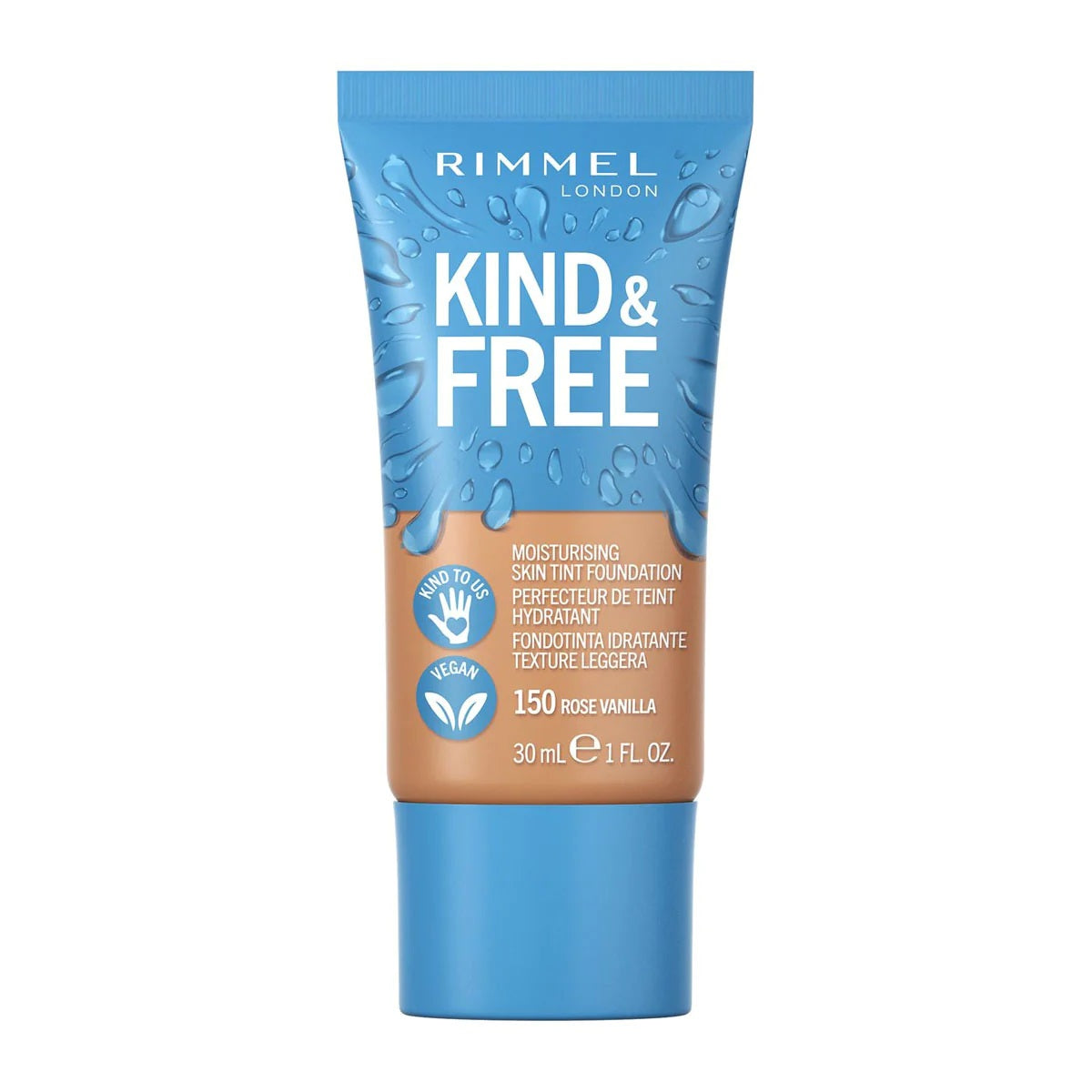 Rimmel Kind & Free Moisturising Skin Tint Foundation - Rose Vanilla