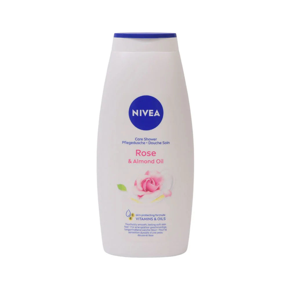 Nivea Shower Gel Rose & Almond Oil 750Ml