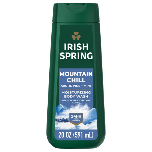 Irish Spring Body Wash Mountain Chill 20Oz/591Ml