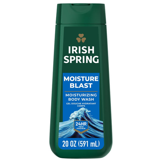 Irish Spring Body Wash Moisture Blast 20Oz/591Ml