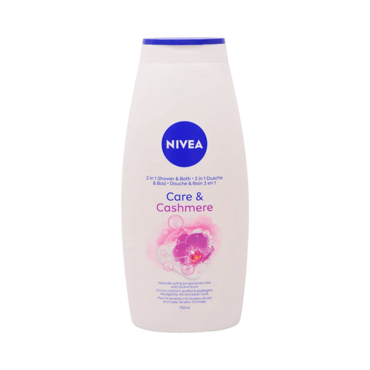 Nivea Shower Gel & Bath Care & Cashmere 750Ml