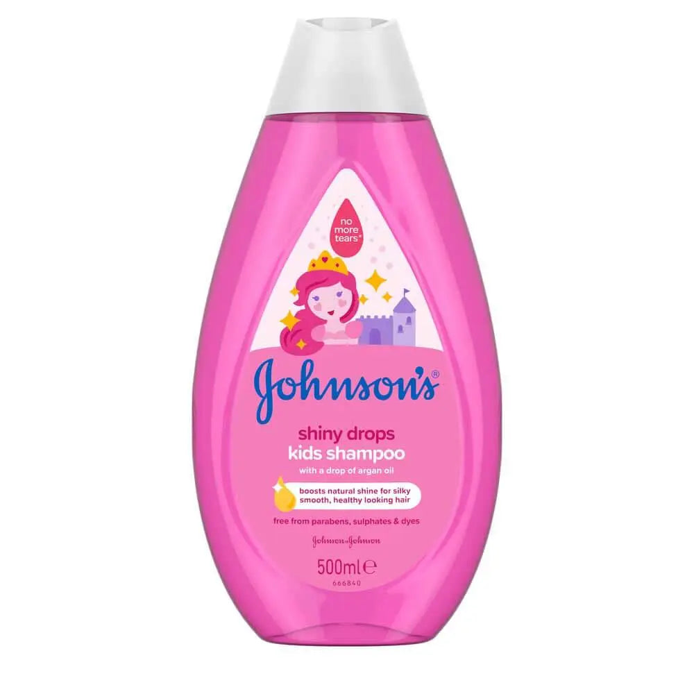 Johnsons Kids Shampoo Shiny Drops 500Ml