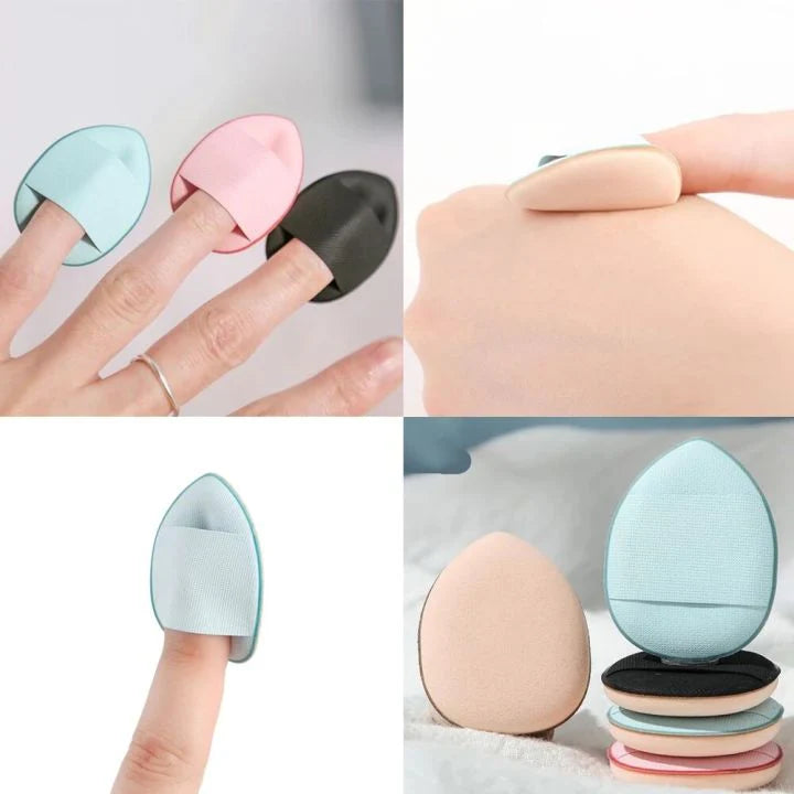 B&B Derma - Finger Puff Makeup Sponge Â€â€œ Pack Of 3