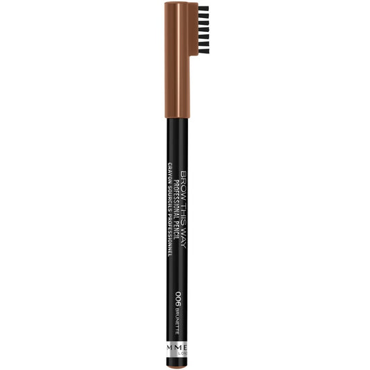 Rimmel Brow This Way Professional Pencil - 006 BRUNETTE