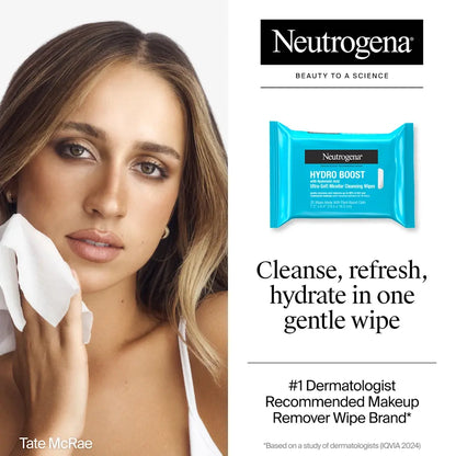Neutrogena Hydro Boost Cleansing Wipes - 25's