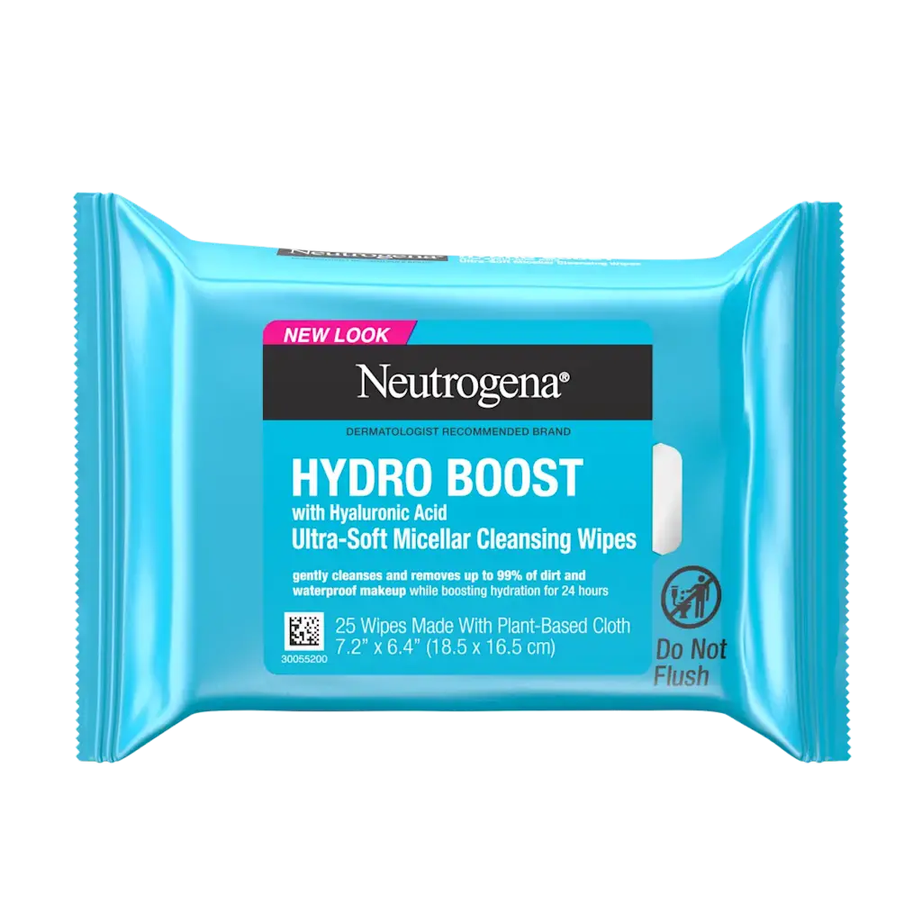 Neutrogena Hydro Boost Cleansing Wipes - 25's