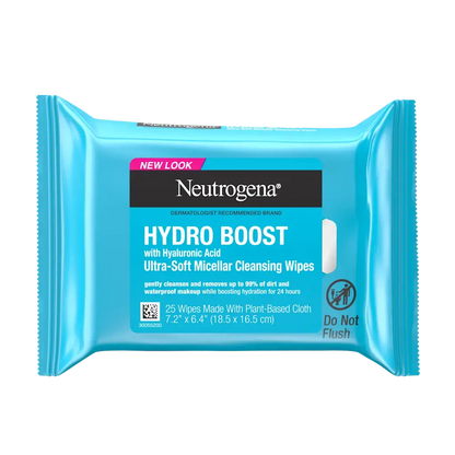Neutrogena Hydro Boost Cleansing Wipes - 25's