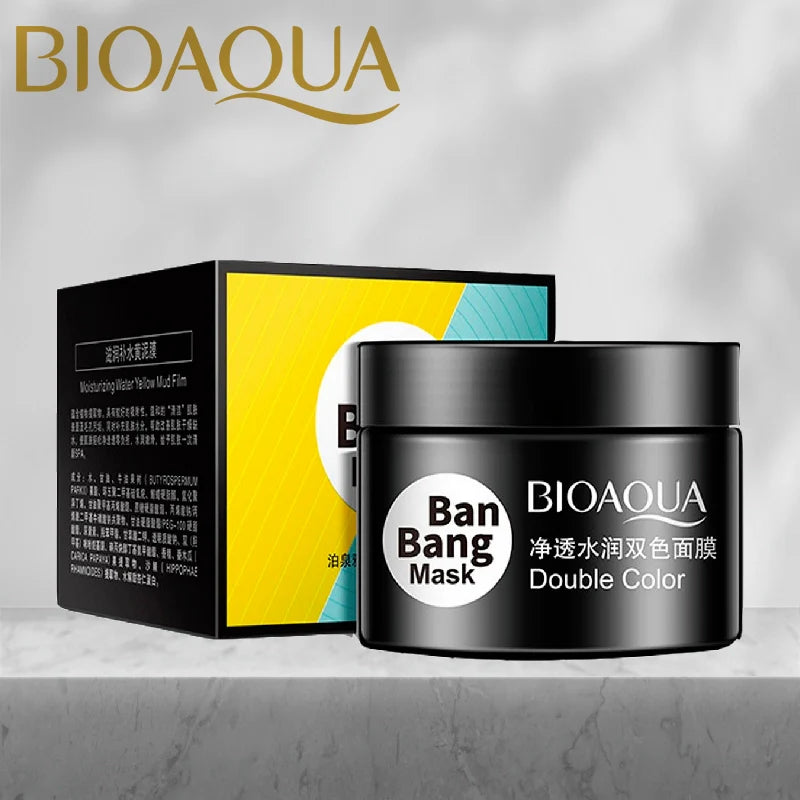 Bioaqua Clear & Hydrating Two Color Mask 50G