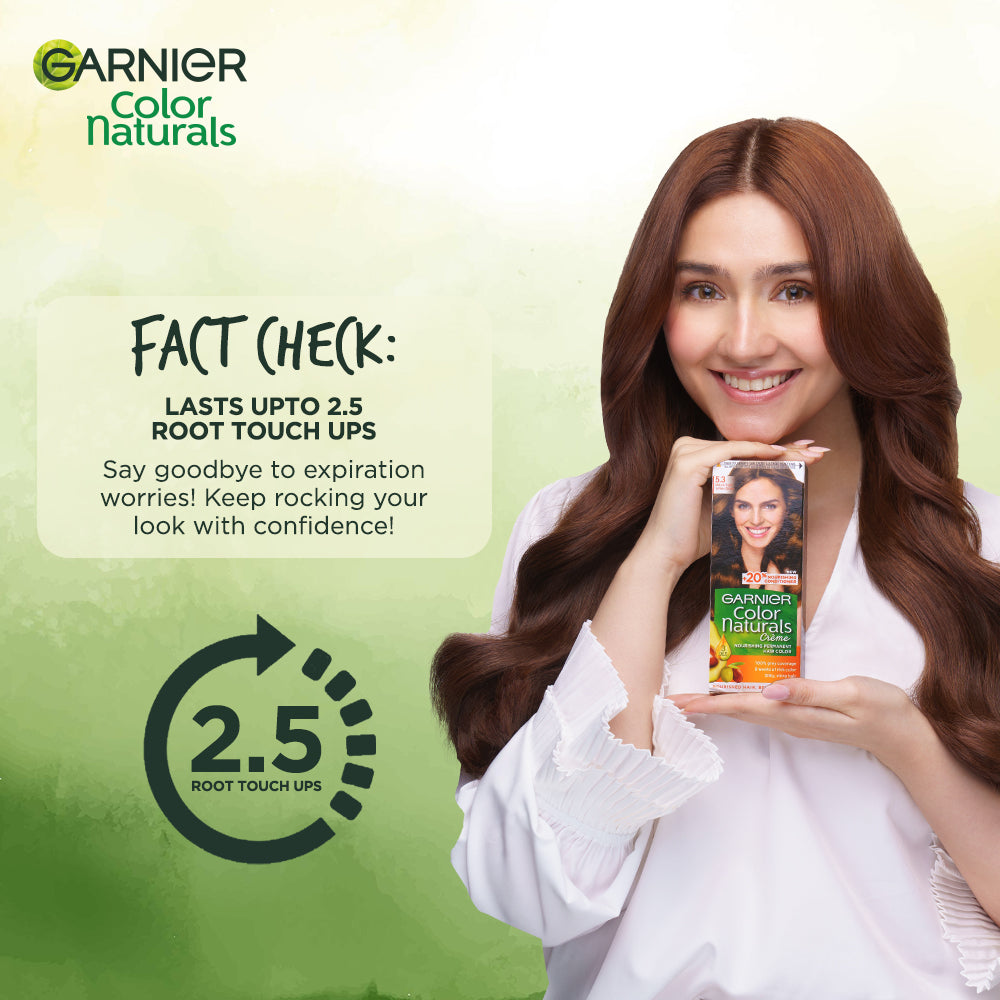 Garnier - Color Naturals Hair Colors - 6.3 Golden Light Brown