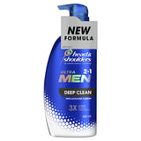 Head & Shoulders Shampoo Men 2In1 Deep Clean 550Ml (Pump)