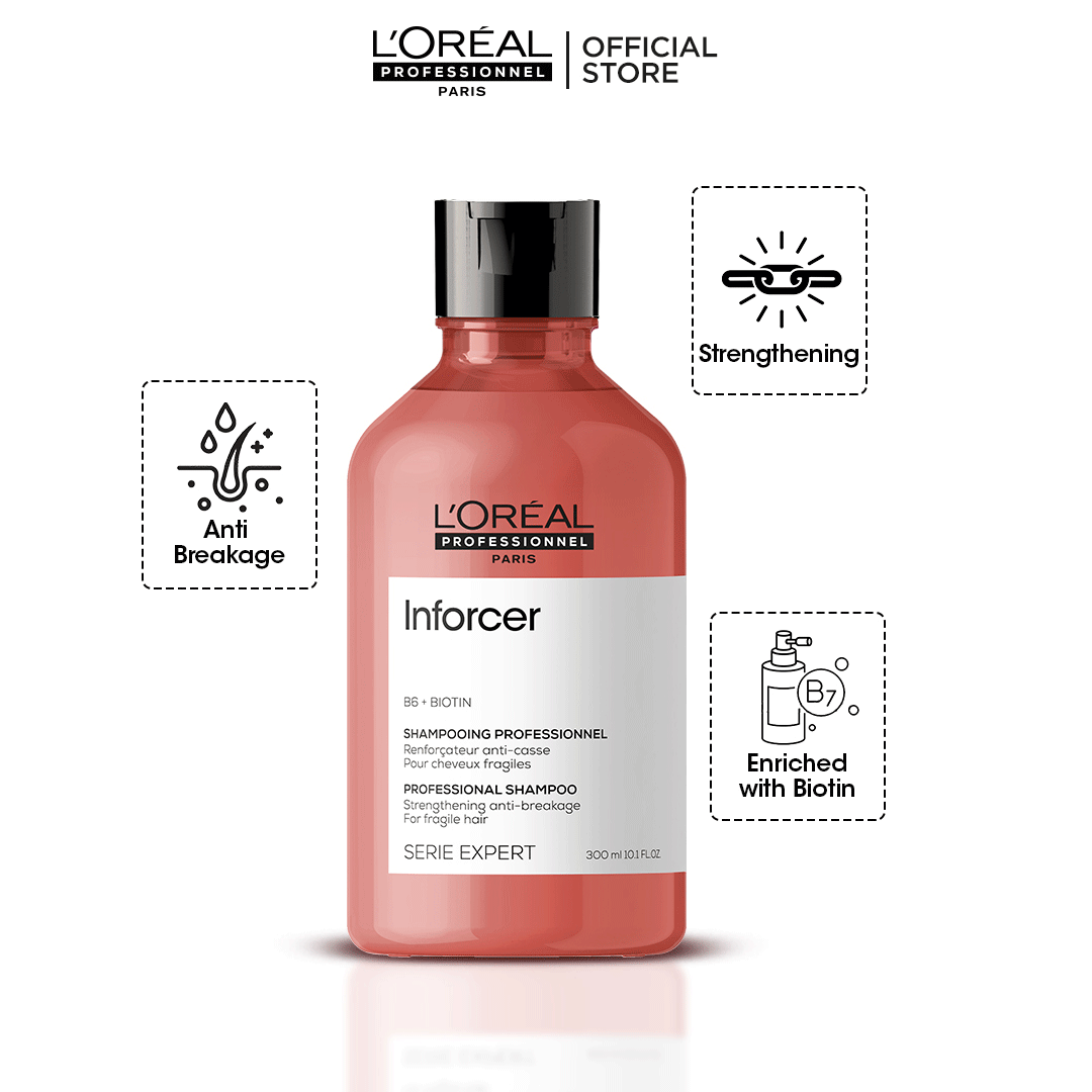 L'Oreal Professional - Serie Expert Inforcer Shampoo 300 ML - For Weak & Brittle Hair