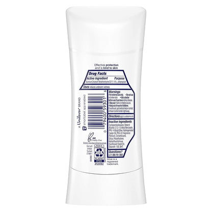 Dove Deodorant Stick A/P Invisible Clear Finish 74G