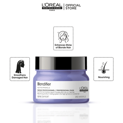 L'Oreal Professional - Serie Expert Blondifier Mask 250 ML - For Highlighted & Bleached Hair