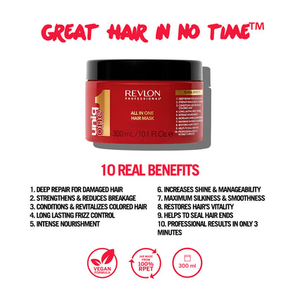 Revlon Professional - UniqONE All-in-One Hair Mask - Classic Fragrance 300ml