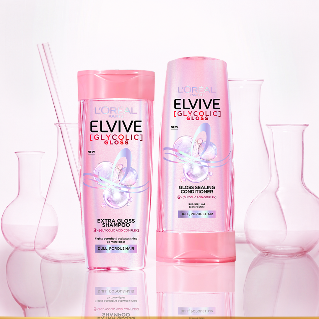 L'Oréal Paris Elvive Glycolic Gloss Shampoo - 175ml