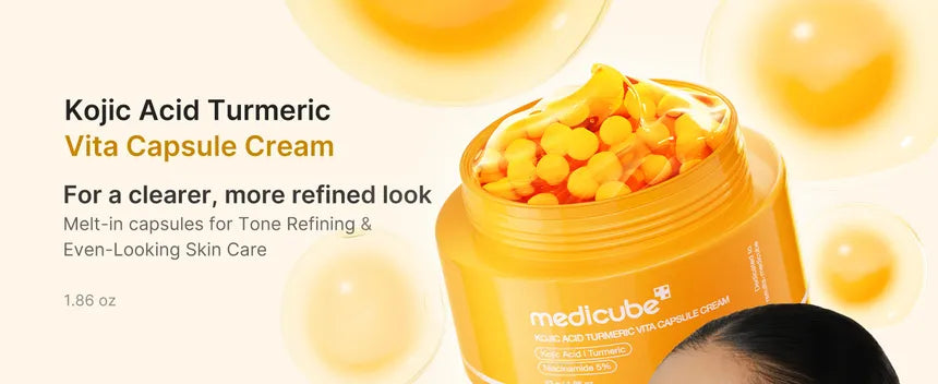 Medicube - Kojic Acid Turmeric Vita Capsule Cream 53g