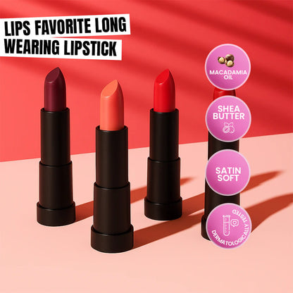 Callista Beauty - Lips Favorite Longwearing Lipstick - 301 Serving Looks