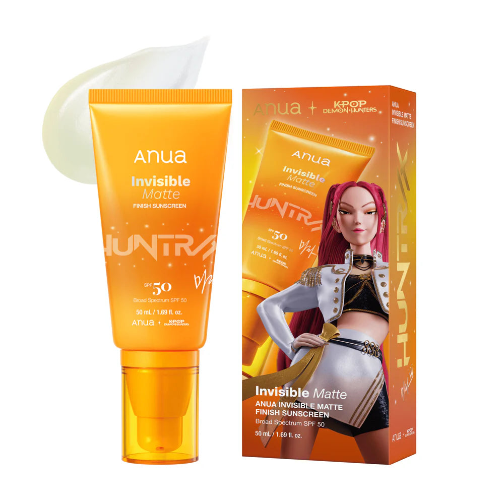 Anua - Invisible Matte Finish Sunscreen SPF 50 PA+++ 50Ml
