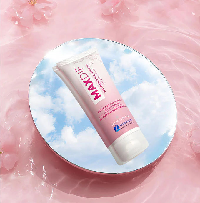 Jenpharm Maxdif Brightening Gel Face Wash 100Ml