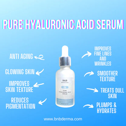 B&B Derma - Pure Hyaluronic Acid Serum