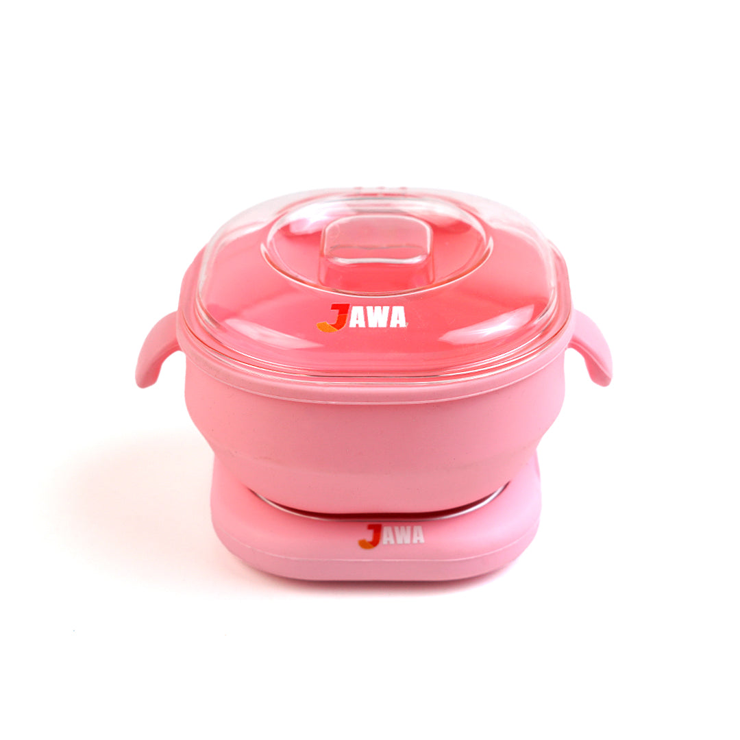 JAWA Silicon Wax Warmer Kit Non-Stick Pot with 100gm Wax Beans JW-849