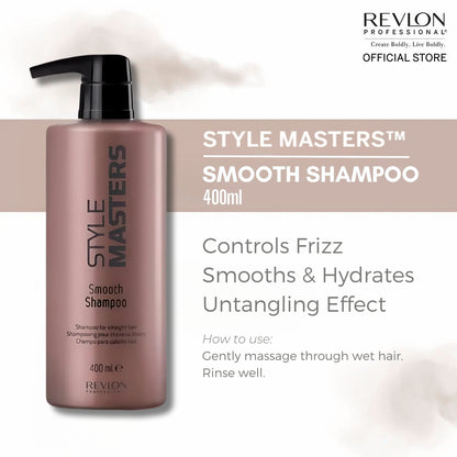 Revlon - Style Masters Smooth Shampoo 400ml