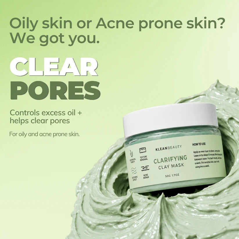 Klean Beauty - Clarifying Clay Mask