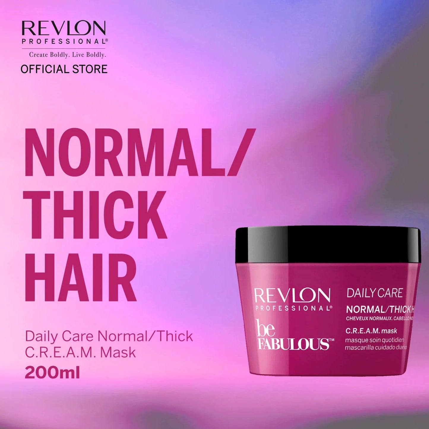 Revlon - BeFabulous Normal/Thick Hair C.R.E.A.M. Mask