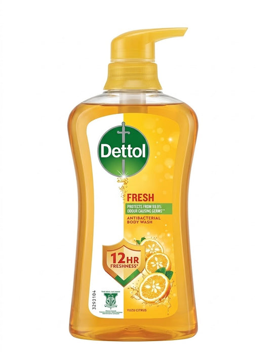Dettol - Fresh Yuzu Citrus Antibacterial Body Wash - 500g