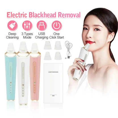 Facial Beauty - 3 in 1 Blackhead Remover Machine