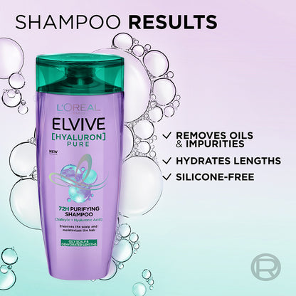 L'Oreal Paris Elvive Hyaluron Pure Shampoo 360Ml