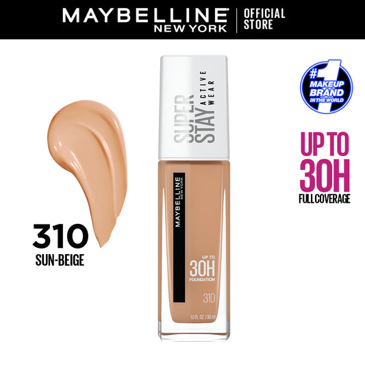 Maybelline - SuperStay Full Coverage 24H Liquid Foundation - 310 Sun Beige