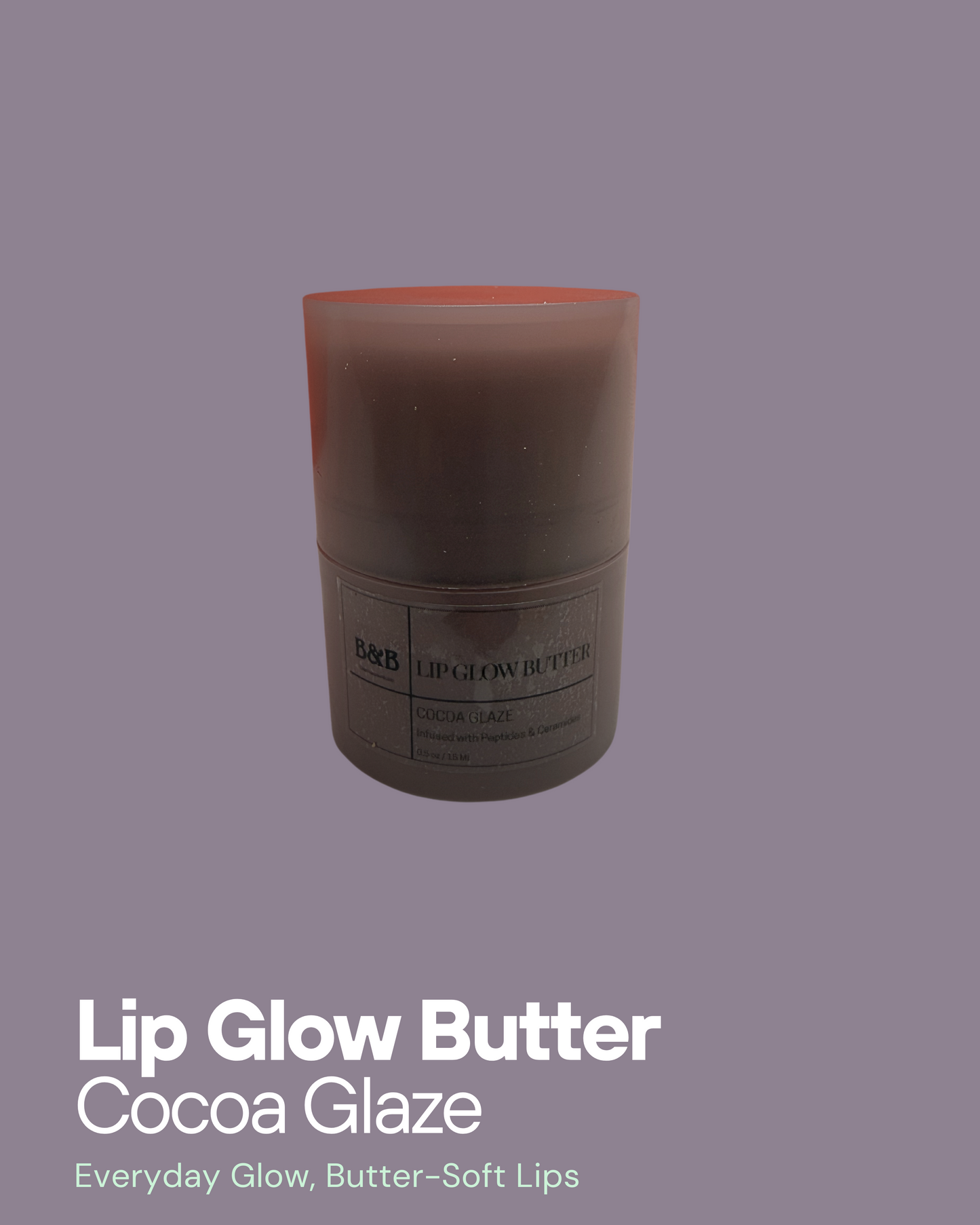 B&B Derma - Cocoa Glaze - Lip Glow Butter