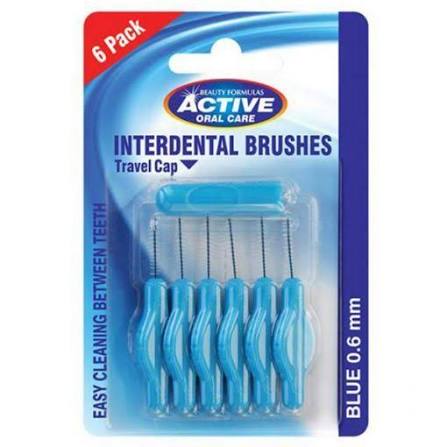 Beauty Formulas - Active Oral Care Interdental Brushes 0.6Mm 6’S