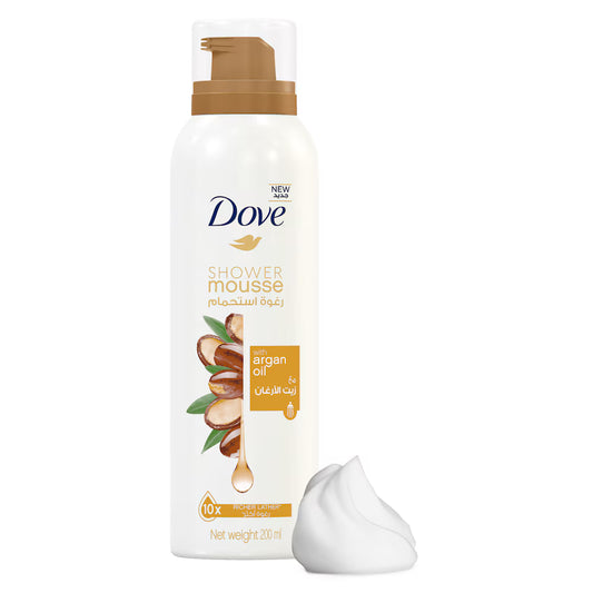 Dove - Shower Mousse Argan Oil 200Ml