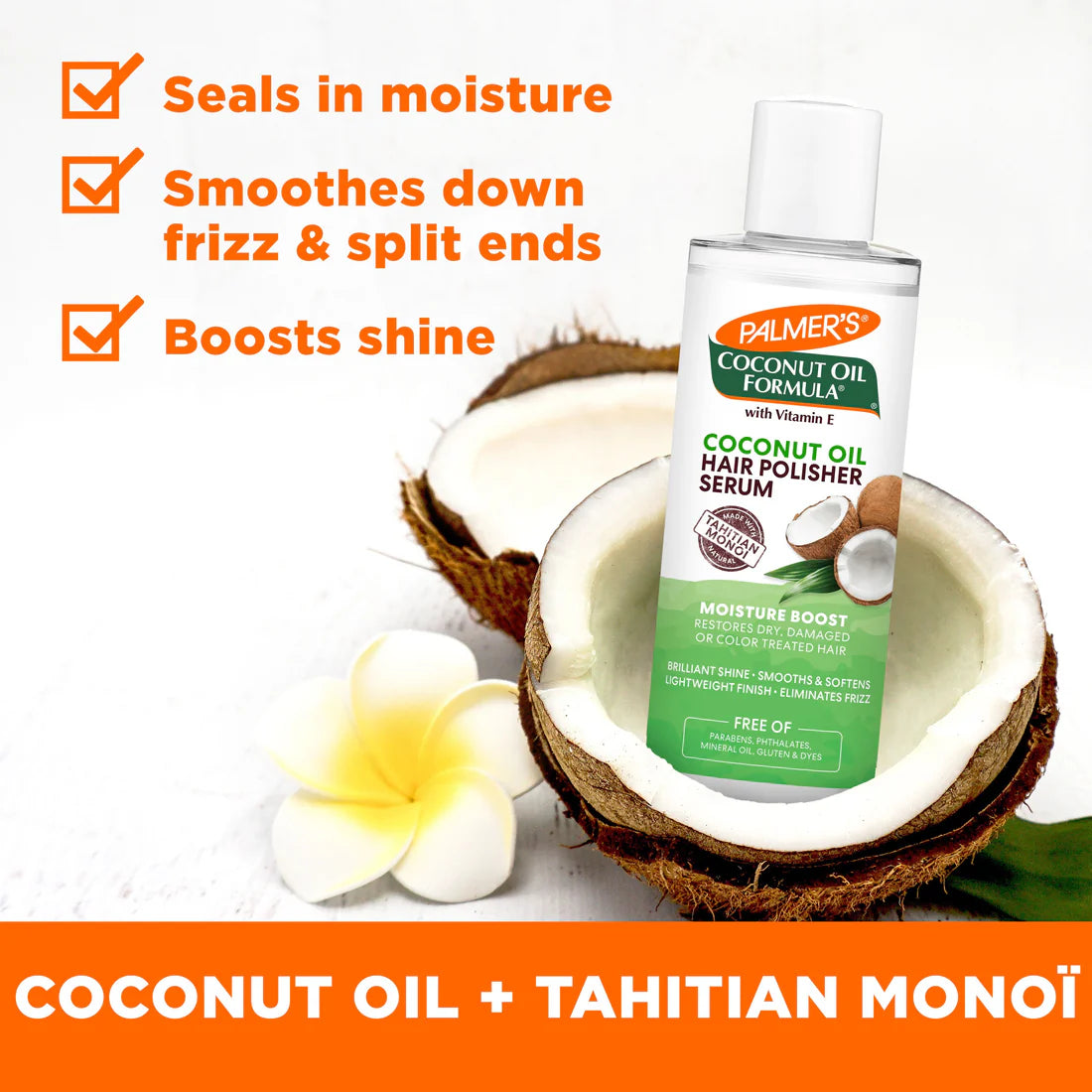 Palmer's - Coconut Oil Hair Polisher Serum - 178Ml