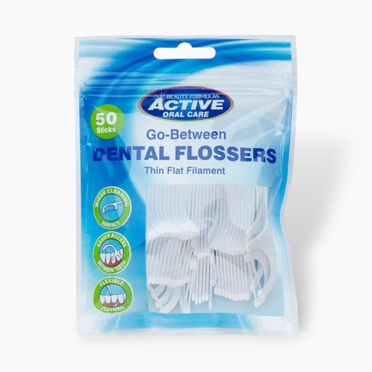 Beauty Formulas - Active Oral Care Go-Between Dental Flossers 50’S