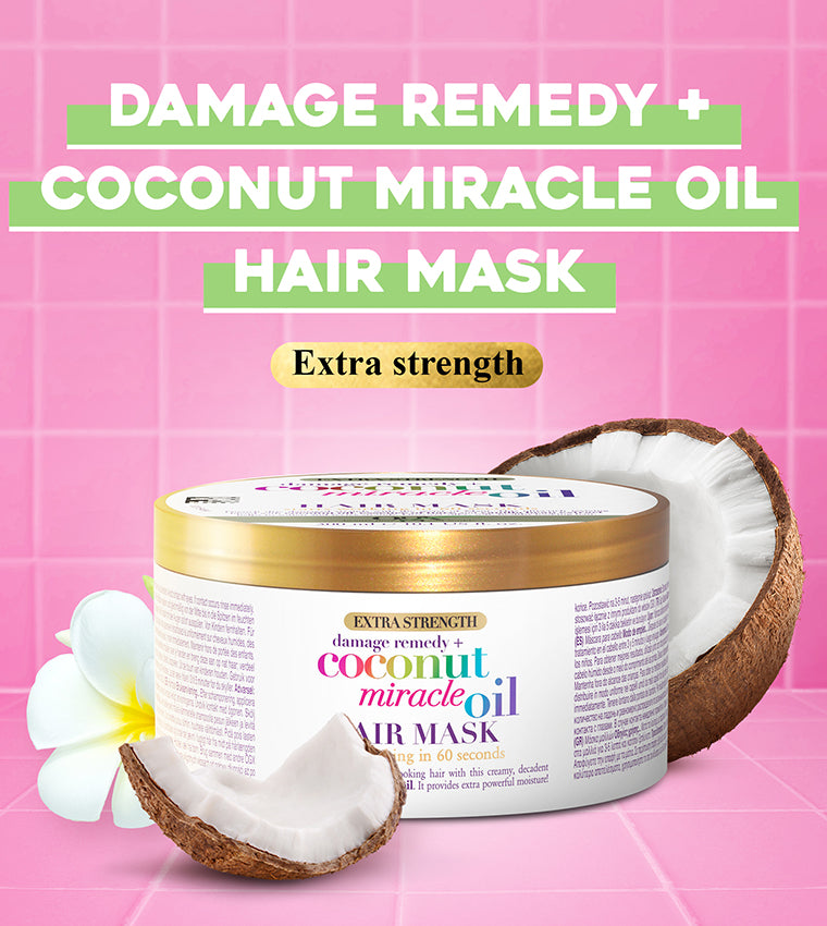 Ogx Hair Mask Coconut Miracle Oil 300Ml
