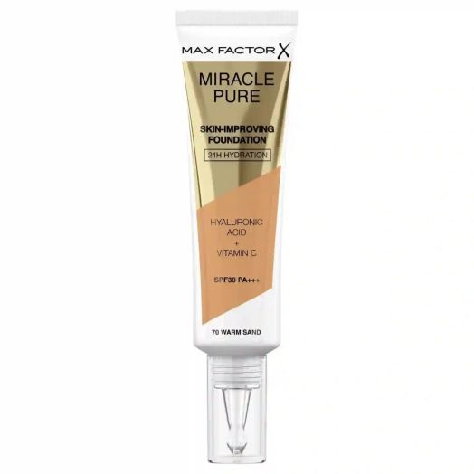 Max Factor Mp Skin Improving Foundation 24H Hydration 70 Warm Honey