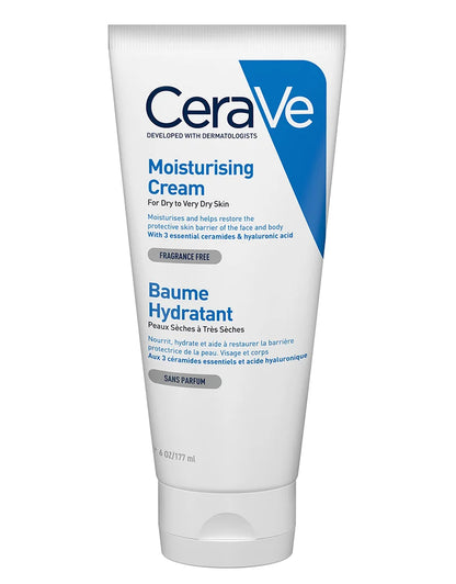 Cerave Moisturizing Cream For Dry To Very Dry Skin 6Oz/177Ml