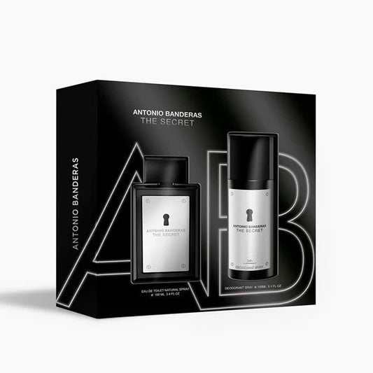 Antonio Banderas The Secret For Men Set Edt 100Ml+Deo Spray 150Ml