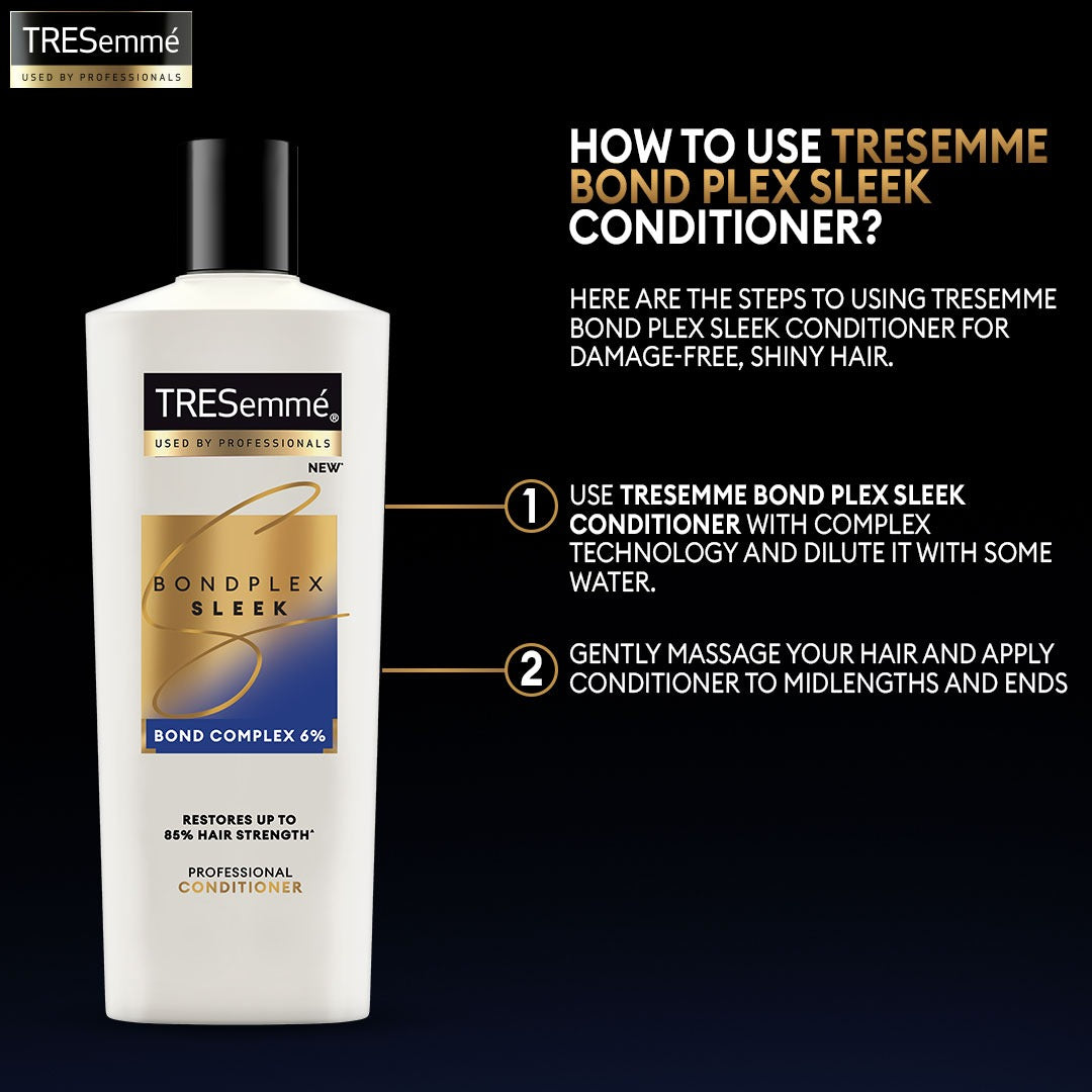 Tresemme Bond Plex Sleek Conditioner - 160ML