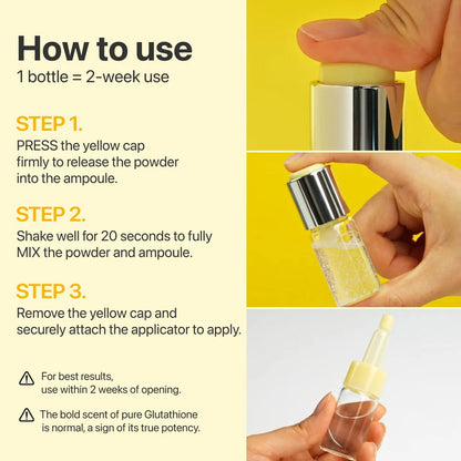 Numbuzin - No.5 Glutathione TXA Advanced Dark Spot Ampoule Concentrate 10.7g