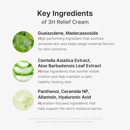 Medicube - 3H Relief Cream 50ml