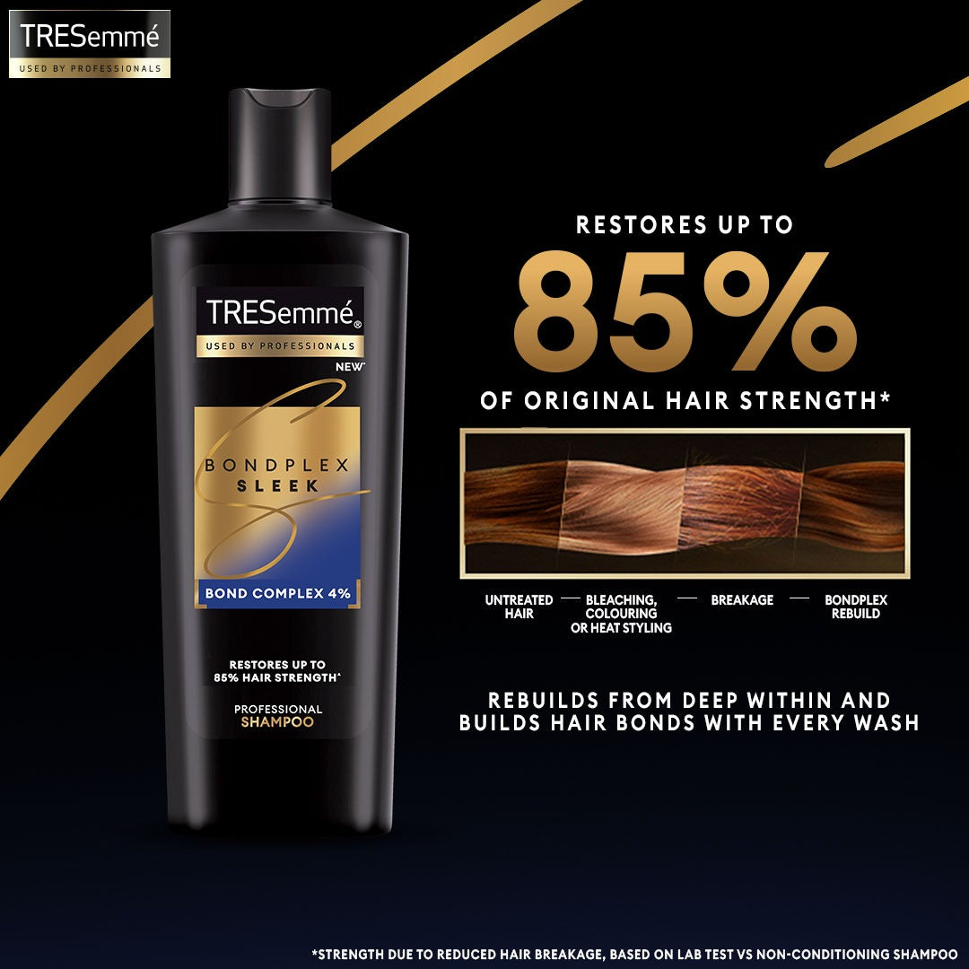 Tresemme Bond Plex Sleek Shampoo - 360ML