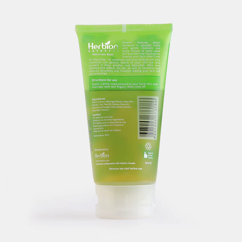 Herbion Anti Acne Neem Face wash