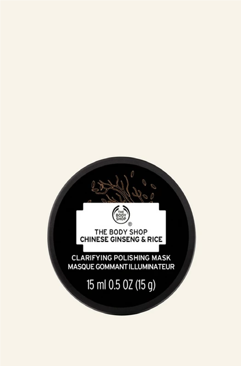The Body Shop Chinese Ginseng And Rice Clarifying Polishing Mask 15 Ml - Highfy.pk