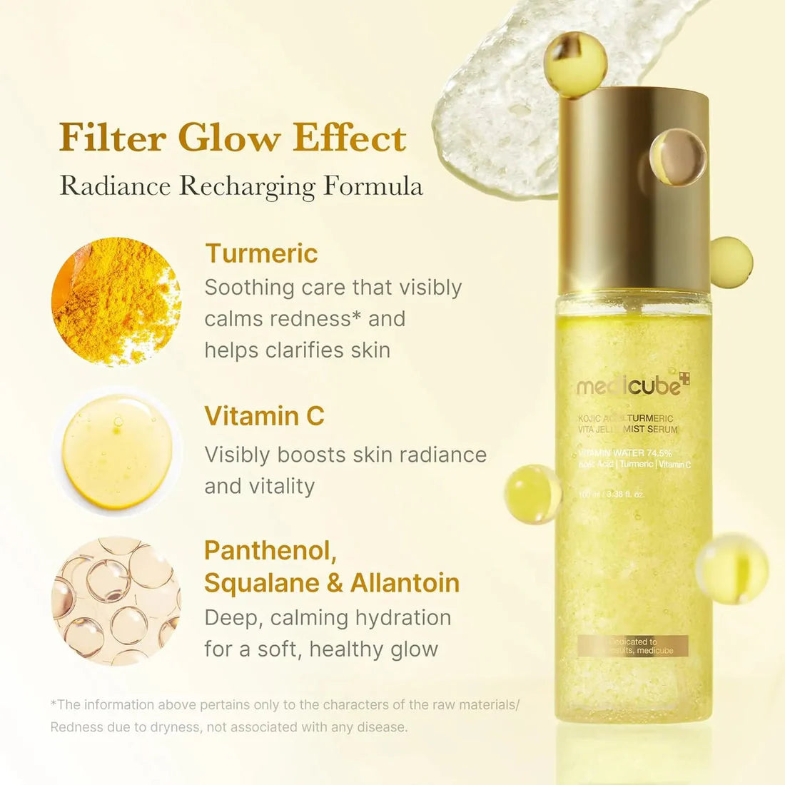 Medicube - Kojic Acid Turmeric Vita Jelly Mist Serum 100ml